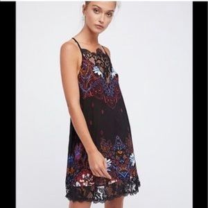 Free People Lace slip dress
